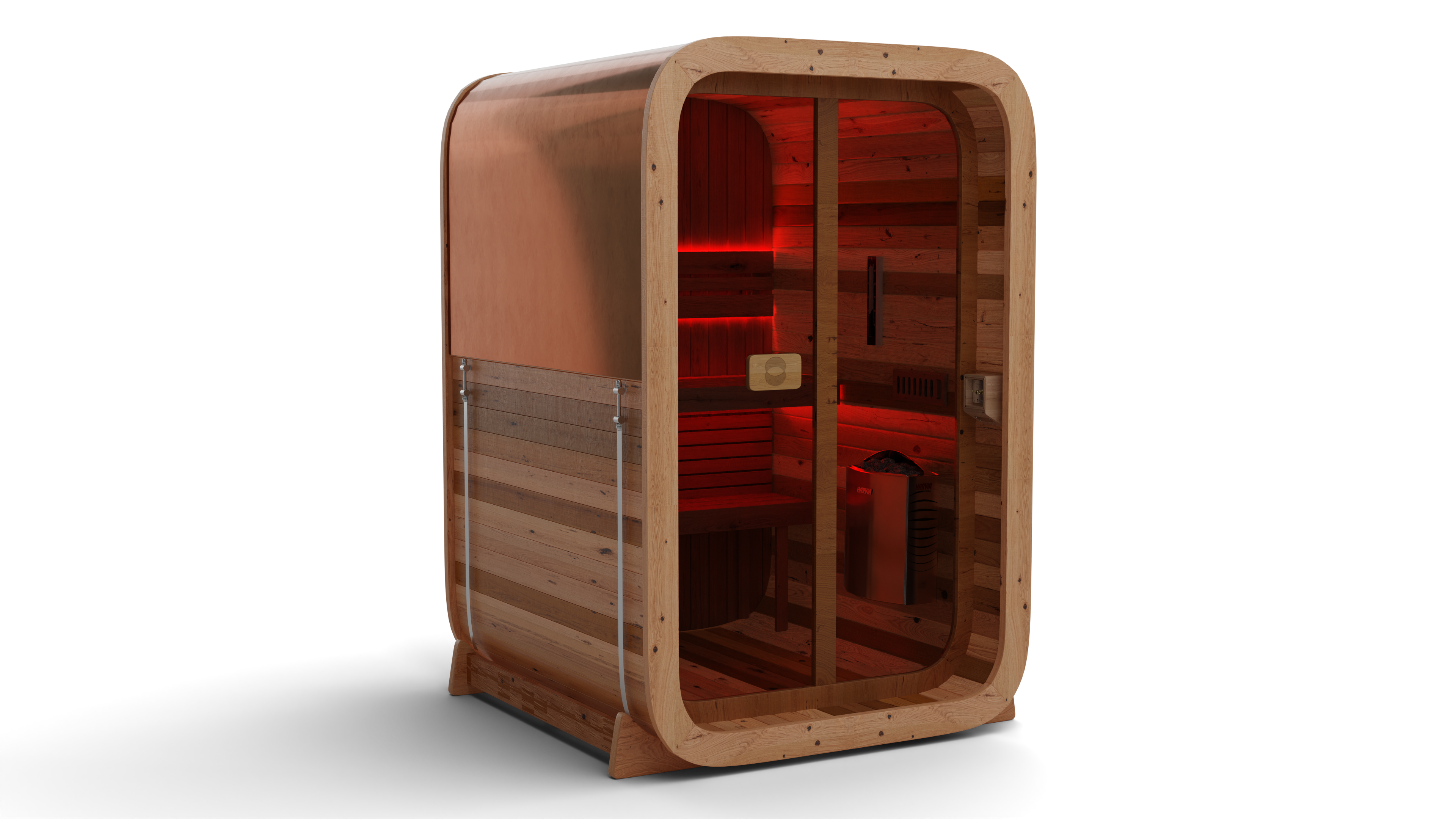 The Genesis Mini Non-Toxic Traditional Home Sauna