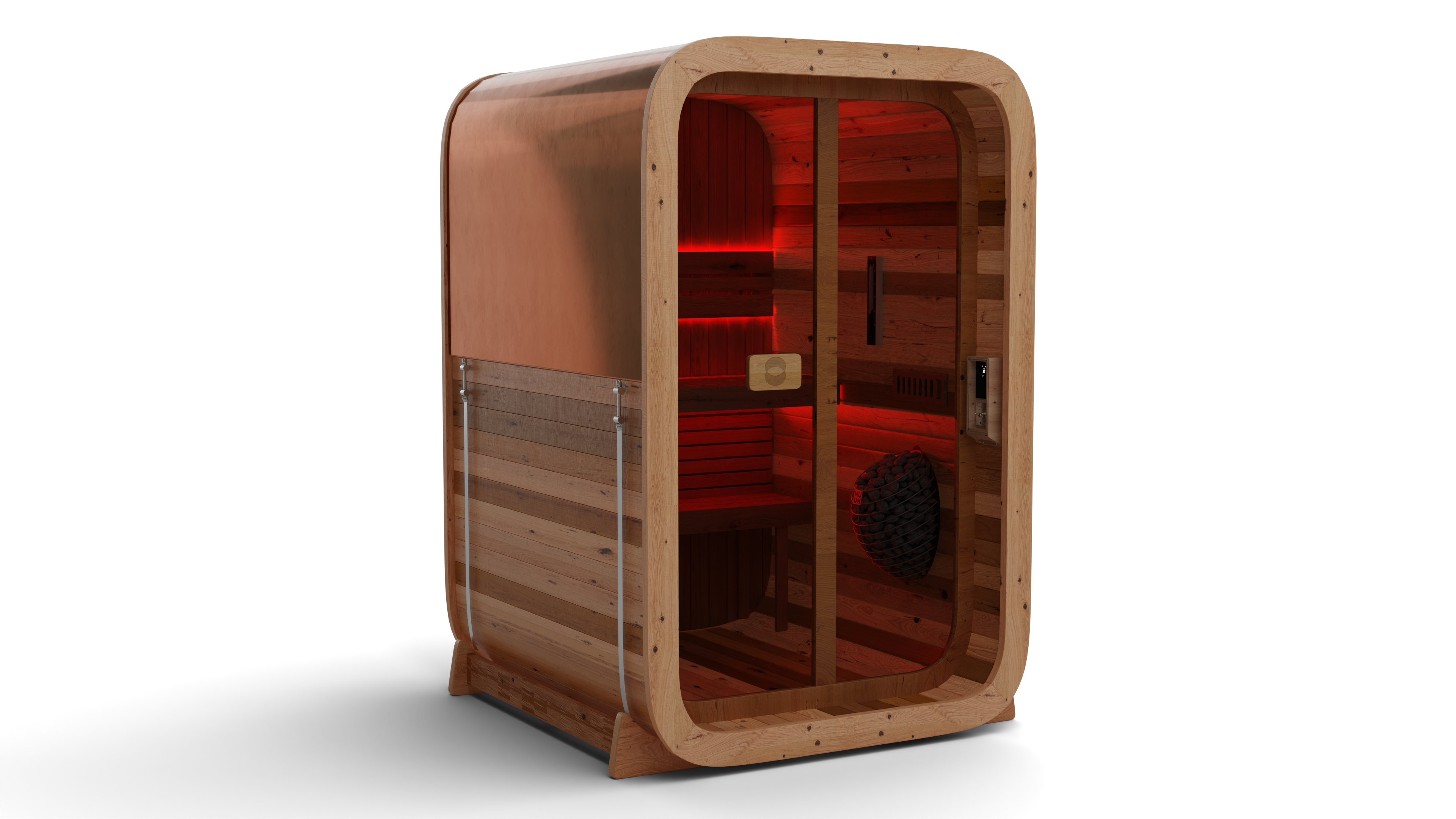The Genesis Mini Non-Toxic Traditional Home Sauna