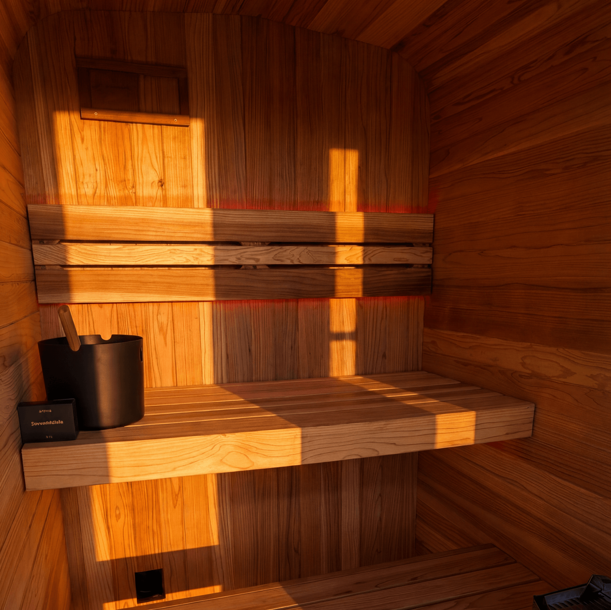 The Genesis Mini Non-Toxic Traditional Home Sauna