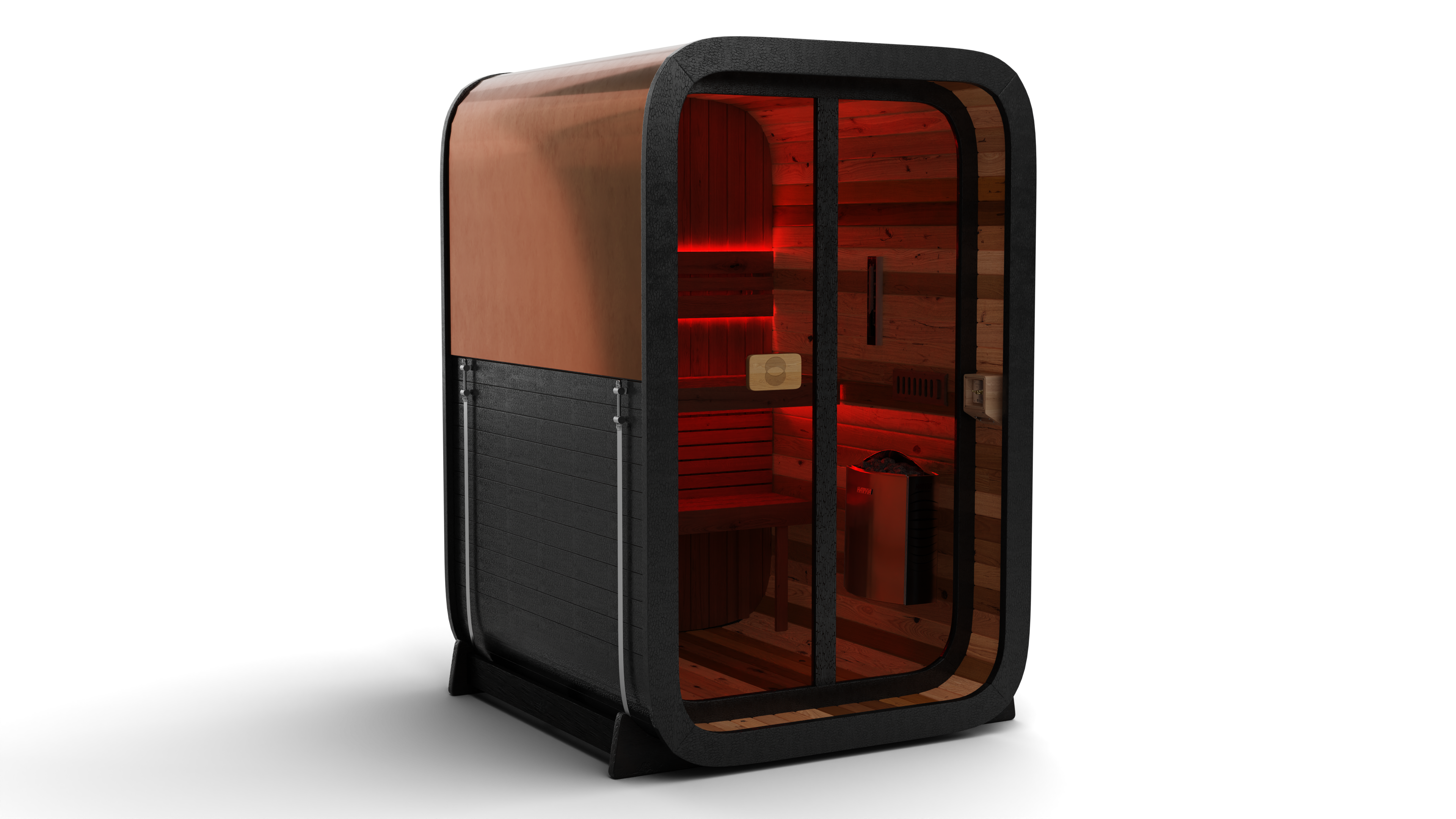 The Genesis Mini Non-Toxic Traditional Home Sauna