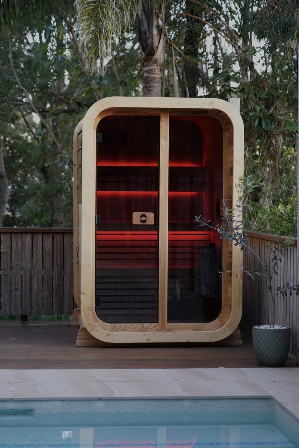 The Genesis Mini Non-Toxic Traditional Home Sauna
