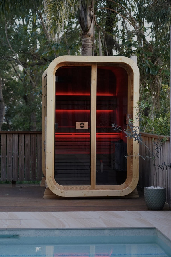 The Genesis Mini Non-Toxic Traditional Home Sauna