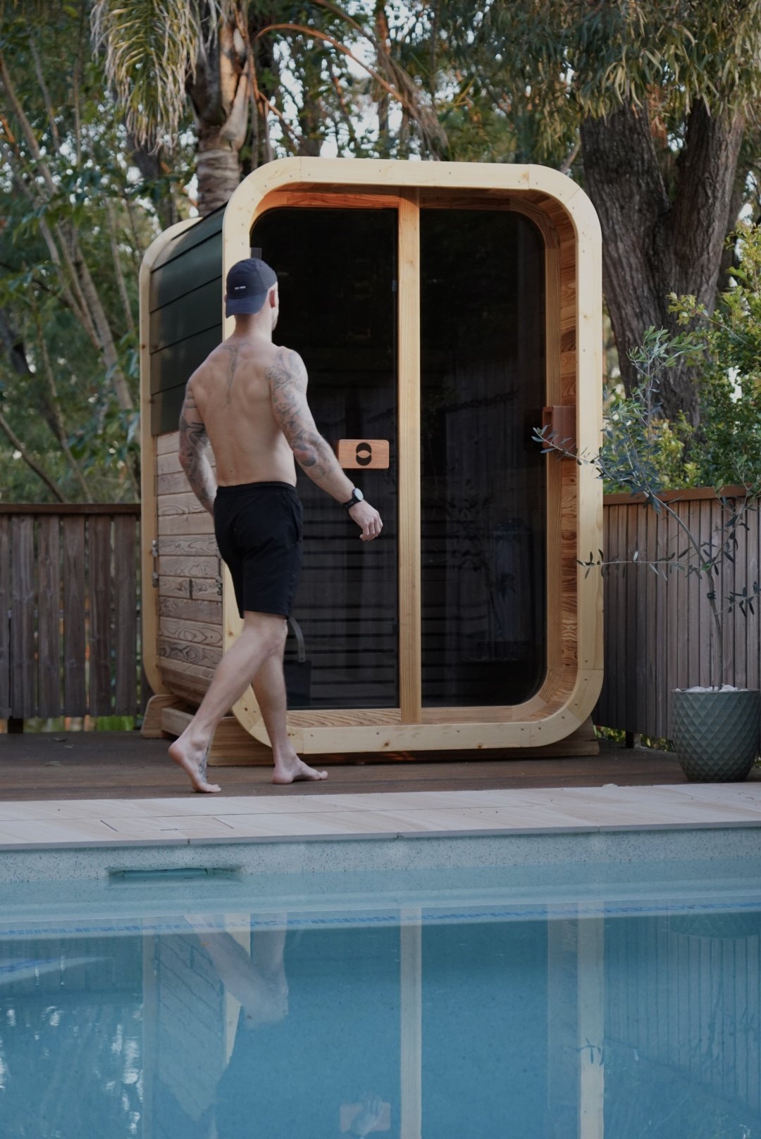 The Genesis Mini Non-Toxic Traditional Home Sauna