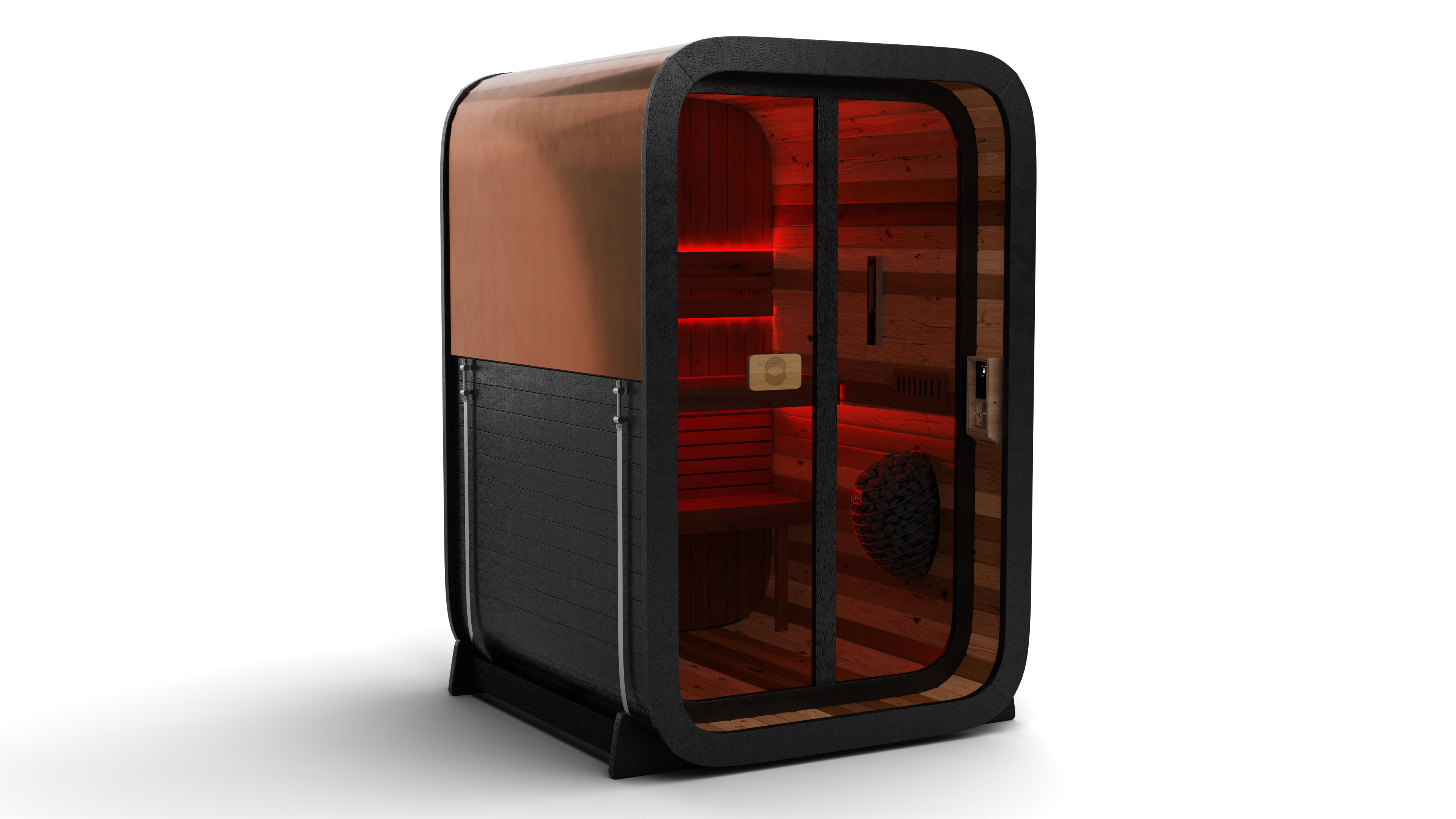 The Genesis Mini Non-Toxic Traditional Home Sauna
